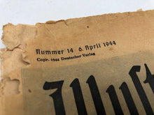Charger l'image dans la galerie, Original WW2 German Political Newspaper Berliner - 6th April 1944
