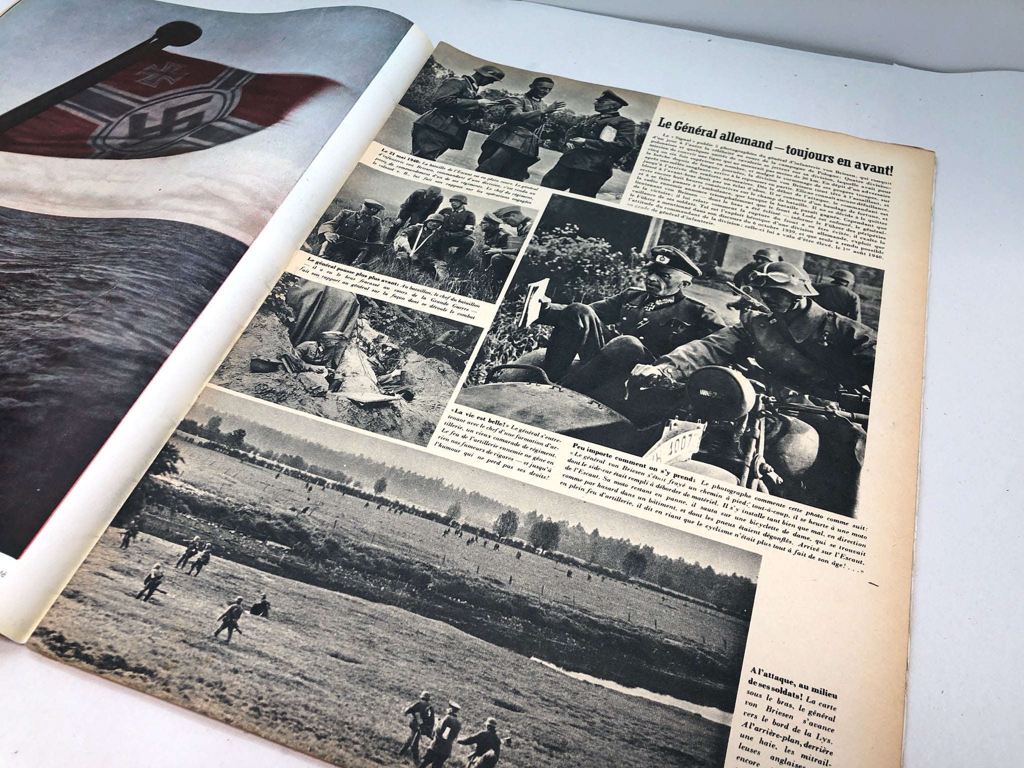 Original French Language WW2 Propaganda Signal Magazine - No.3 1941 - The Militaria Shop