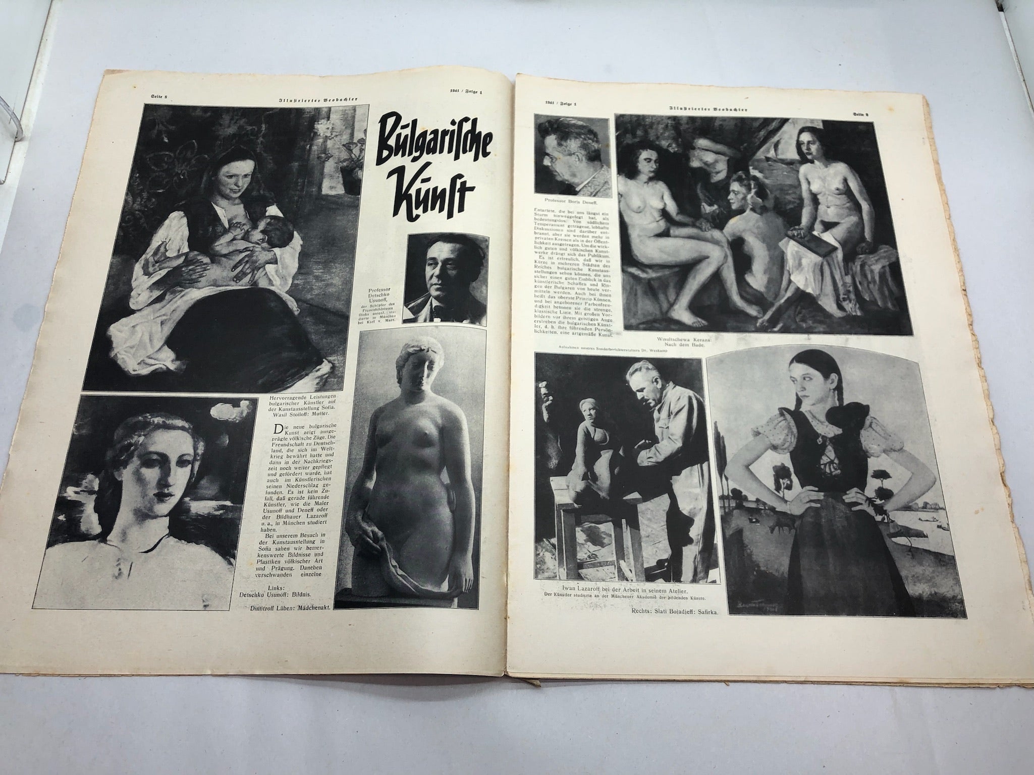 JB Juustrierter Beobachter NSDAP Magazine Original WW2 German - 2 January 1941 - The Militaria Shop