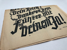 Charger l'image dans la galerie, Original WW2 German Political Newspaper - 10th April 1938