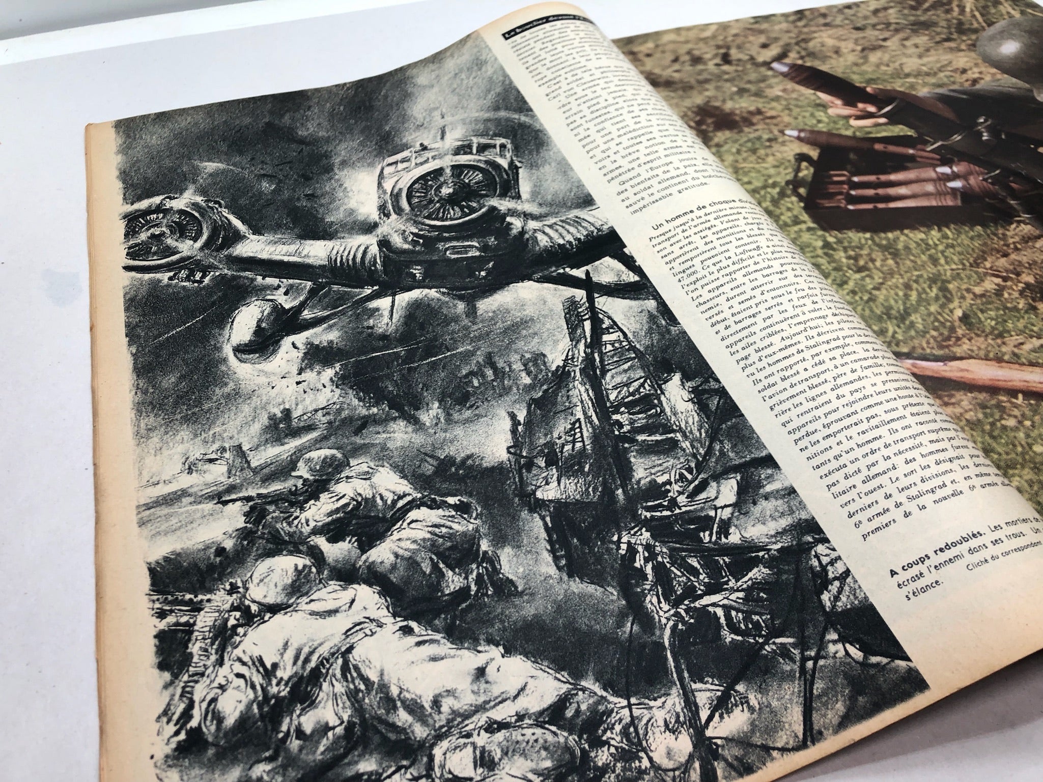 Original French Language WW2 Propaganda Signal Magazine - No.6 1943 - The Militaria Shop