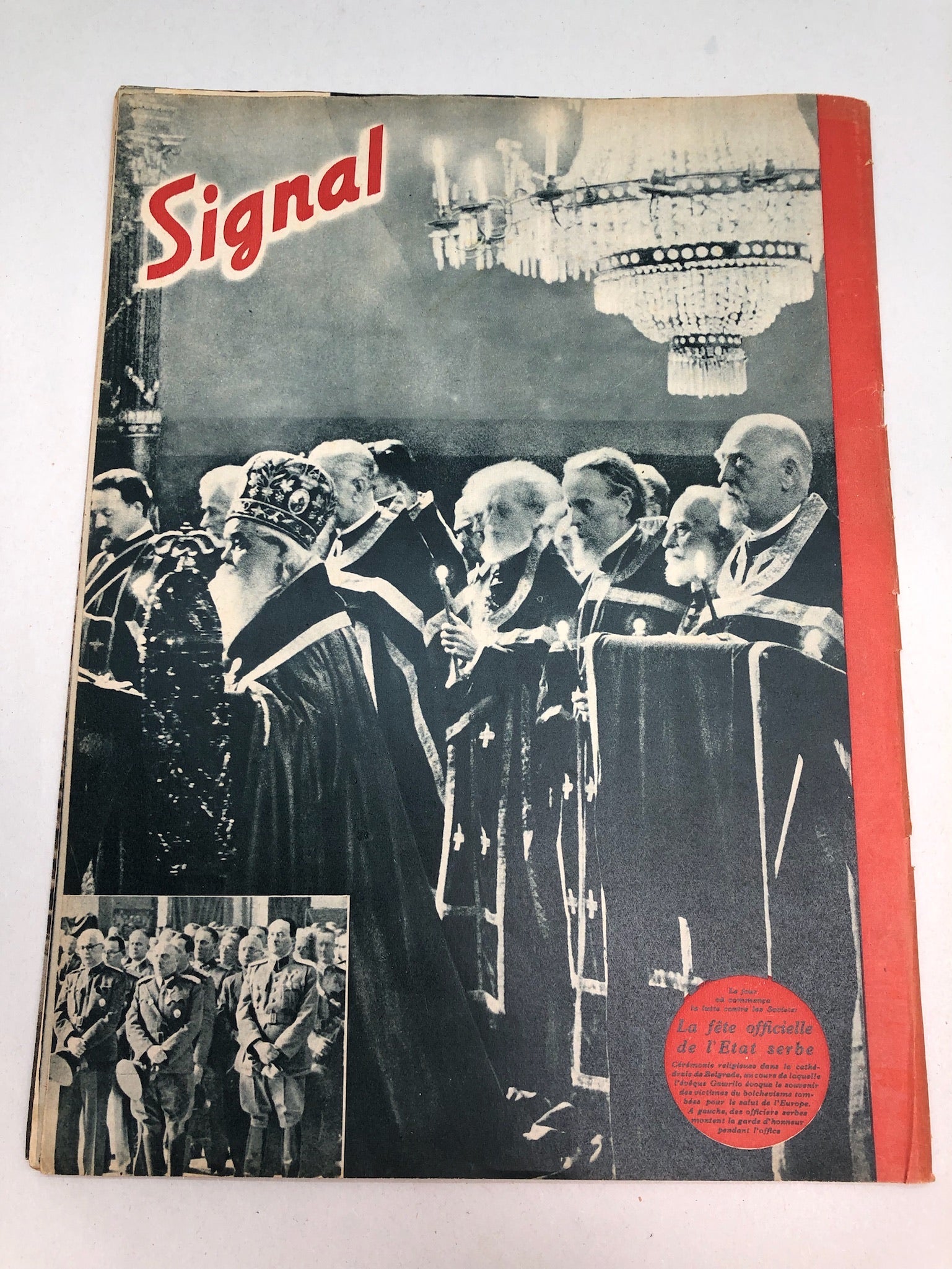Original French Language WW2 Propaganda Signal Magazine - No.18 1943 - The Militaria Shop