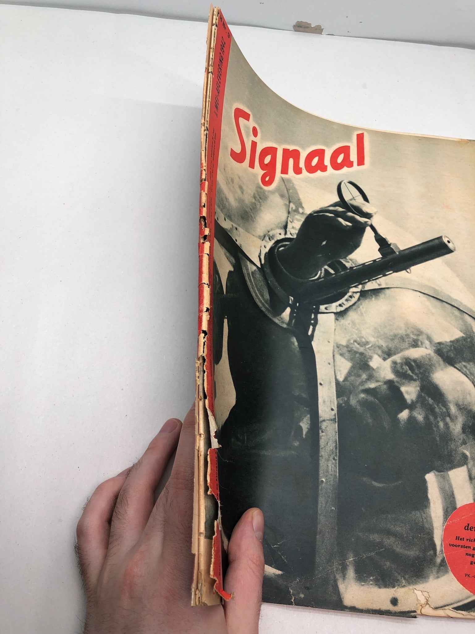 Original Dutch Language WW2 Propaganda Signaal Magazine - No.9 1942 - The Militaria Shop