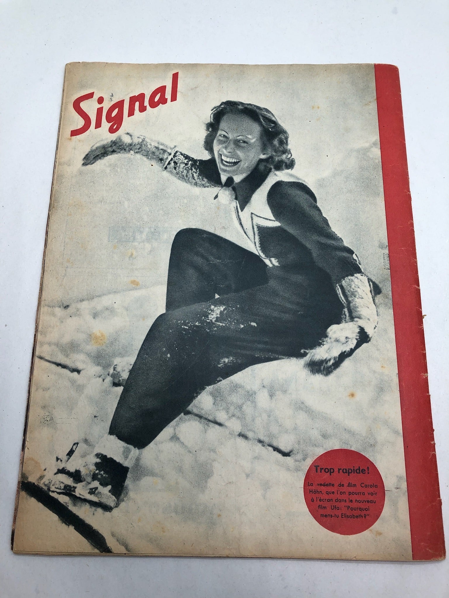Original French Language WW2 Propaganda Signal Magazine - No.23 1943 - The Militaria Shop