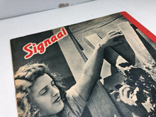 Load image into Gallery viewer, Original Dutch Language WW2 Propaganda Signaal Magazine - No.16 1943 - The Militaria Shop
