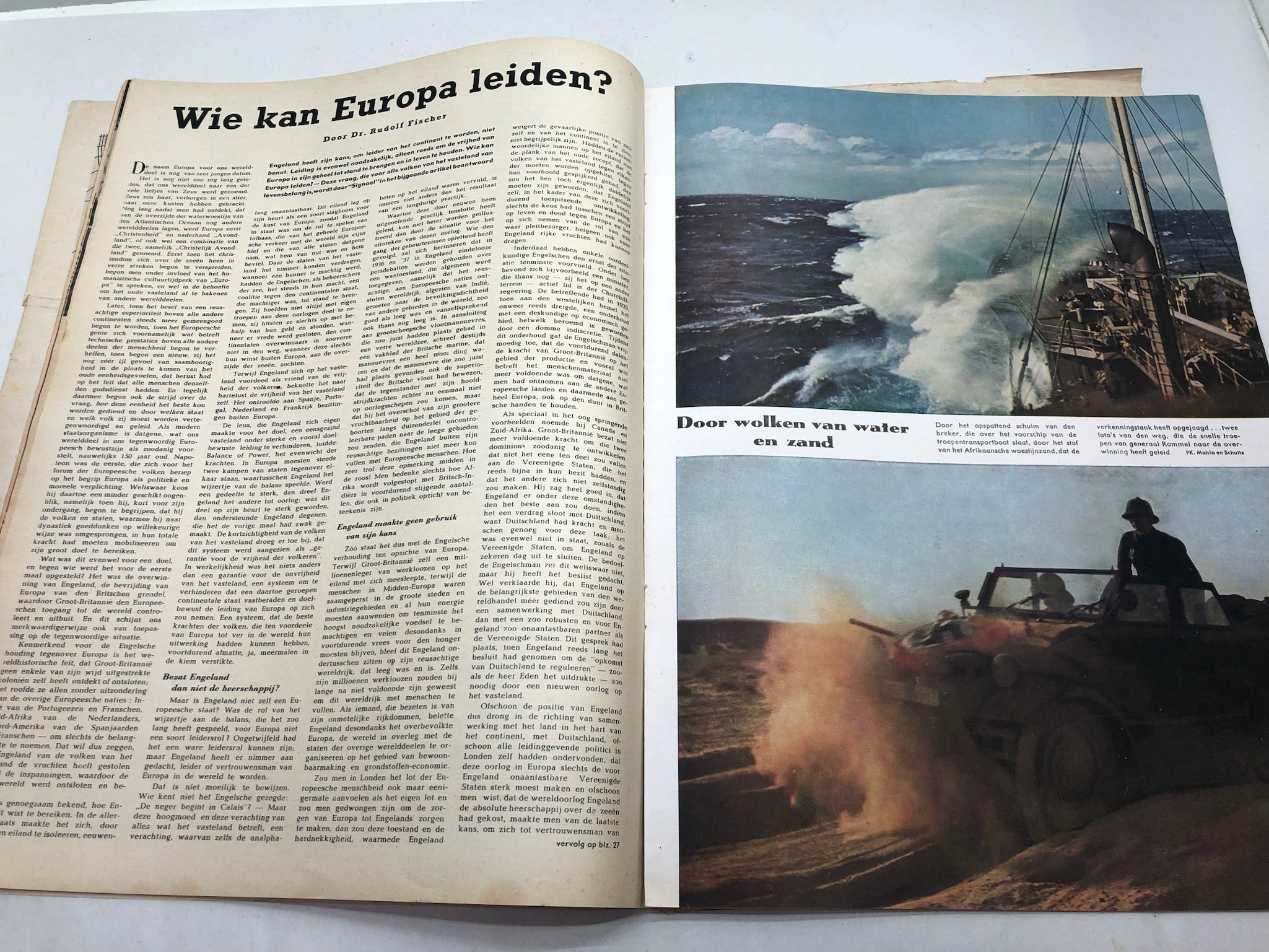 Original Dutch Language WW2 Propaganda Signaal Magazine - No.11 1941 - The Militaria Shop
