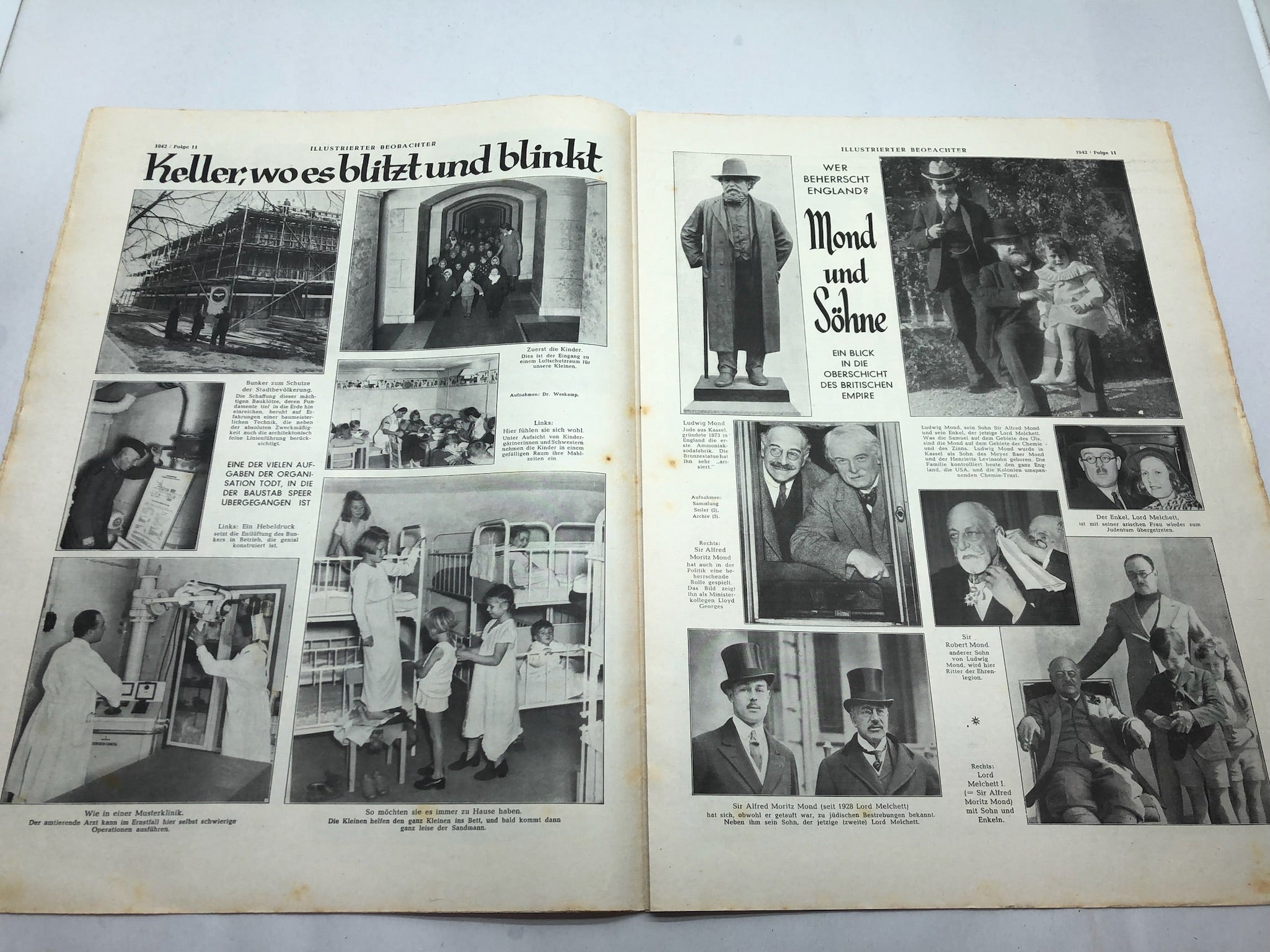 JB Juustrierter Beobachter NSDAP Magazine Original WW2 German - 12th March 1942 - The Militaria Shop