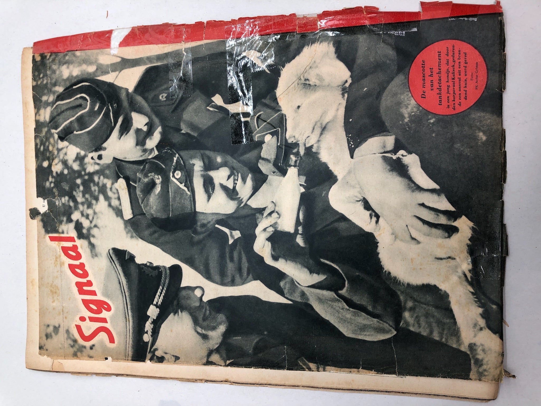Original Dutch Language WW2 Propaganda Signaal Magazine - No.13 1943 - The Militaria Shop