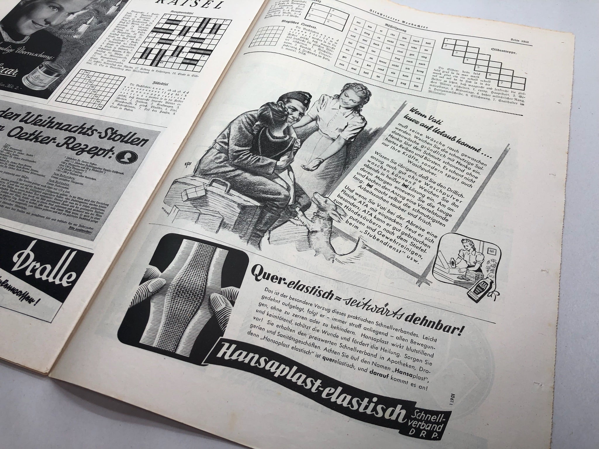 JB Juustrierter Beobachter NSDAP Magazine Original WW2 German - 12th December 1940 - The Militaria Shop