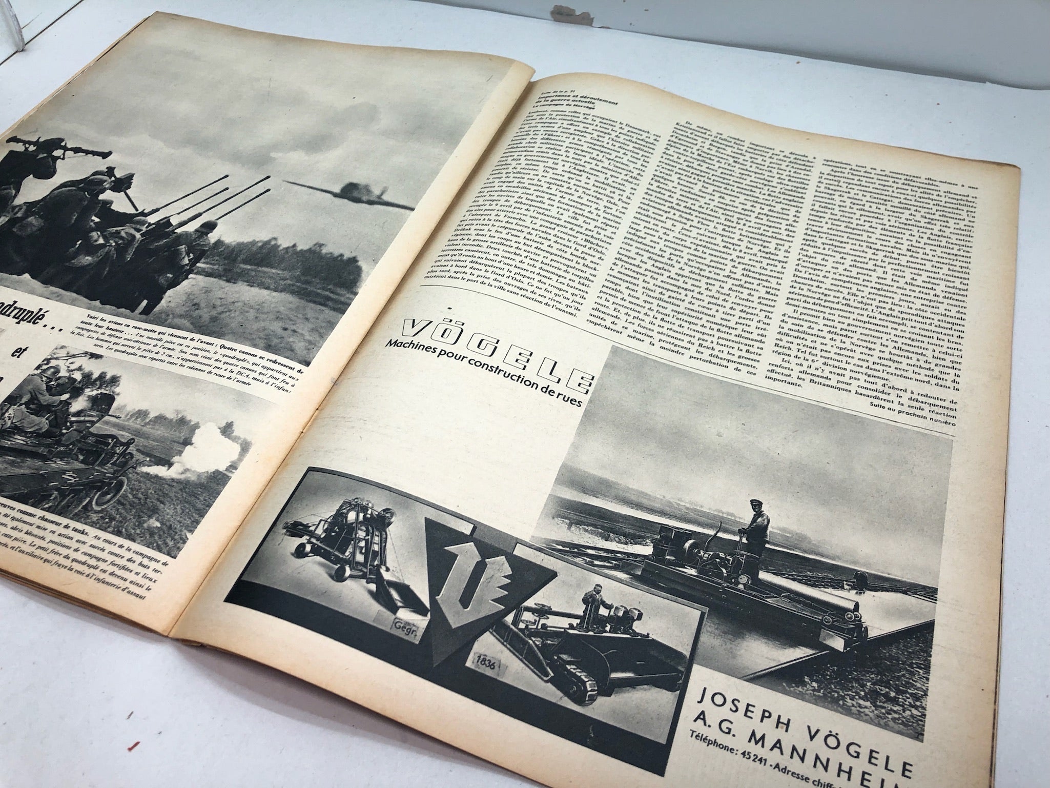 Original French Language WW2 Propaganda Signal Magazine - No.3 1941 - The Militaria Shop