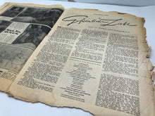 Load image into Gallery viewer, Original WW2 German Political Newspaper Berliner - 21st October