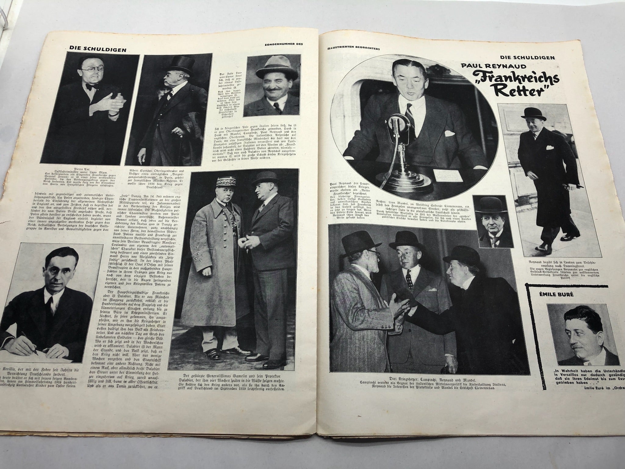 Illustrierter Beobachter L'illustration Magazine Original WW2 German - 16th March 1940 - The Militaria Shop
