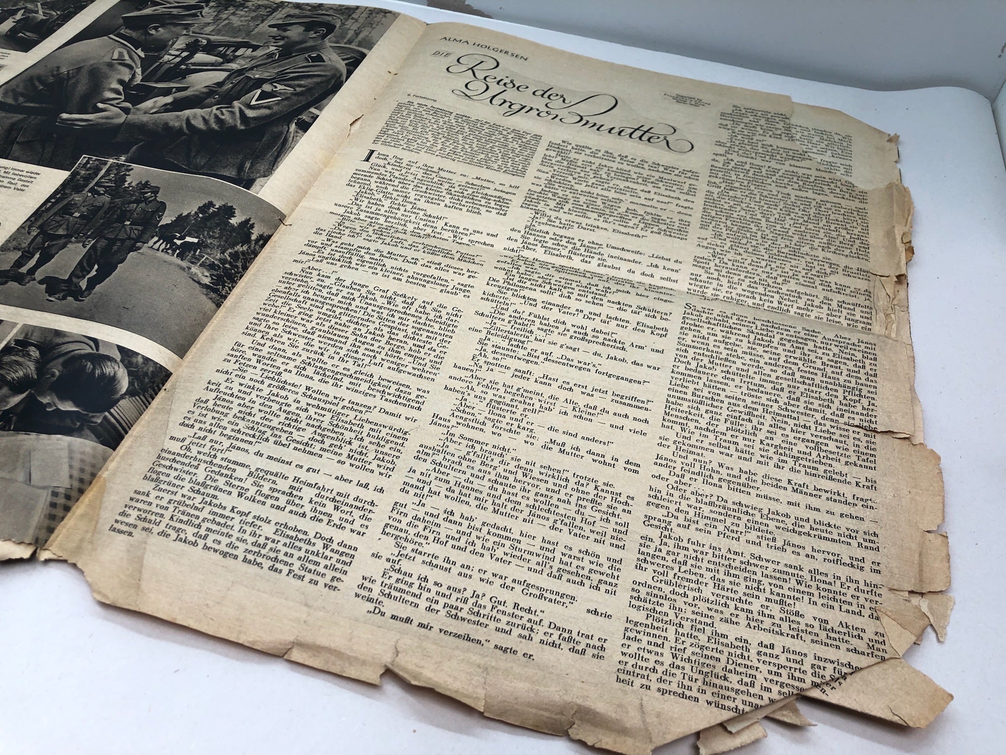 Original WW2 German Political Newspaper - 9 September 1942 - The Militaria Shop