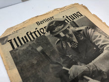 Load image into Gallery viewer, Original WW2 German Political Newspaper Berliner - 21st October