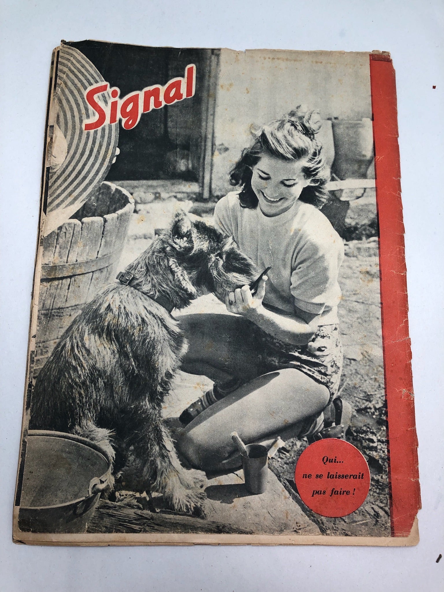 Original French Language WW2 Propaganda Signal Magazine - No.11 1942 - The Militaria Shop