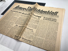 Charger l'image dans la galerie, Original WW2 German Political Newspaper - 7th May 1944