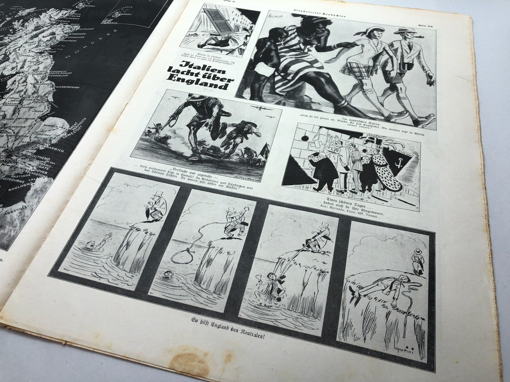 JB Juustrierter Beobachter NSDAP Magazine Original WW2 German - 29th August 1940 - The Militaria Shop