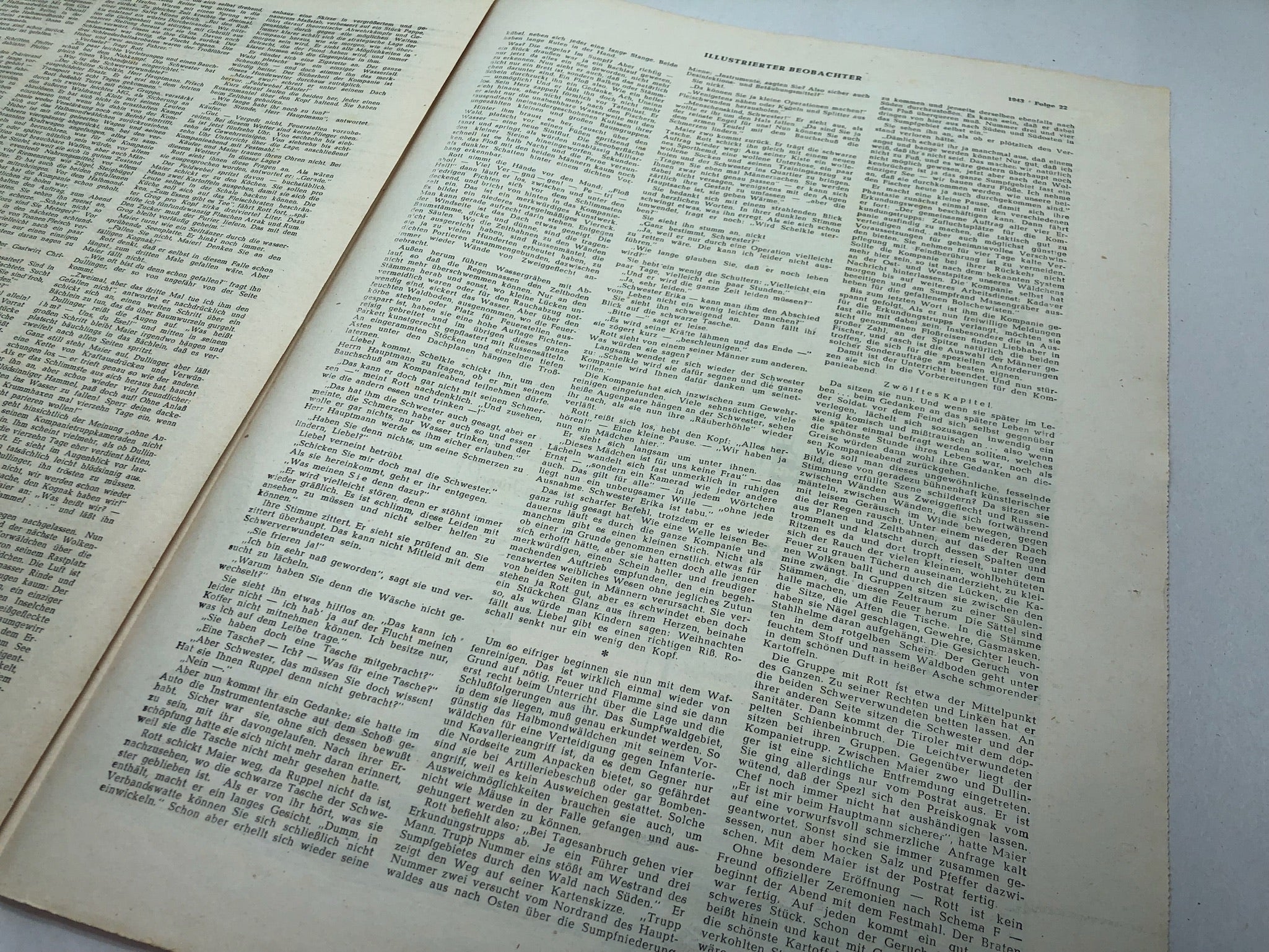 JB Juustrierter Beobachter NSDAP Magazine Original WW2 German - 3rd June 1943 - The Militaria Shop