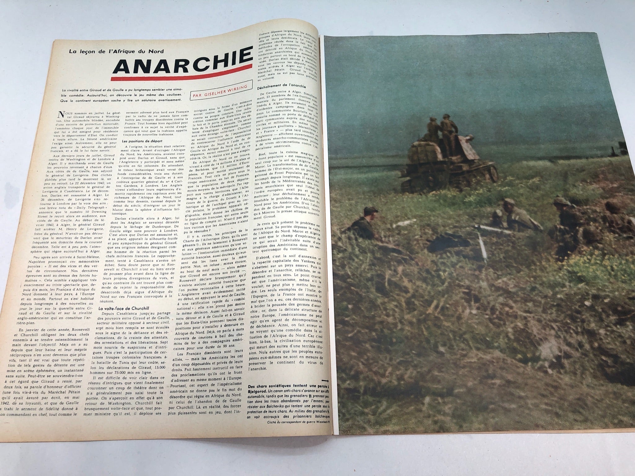 Original French Language WW2 Propaganda Signal Magazine - No.18 1943 - The Militaria Shop