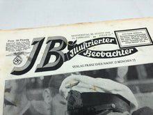 Load image into Gallery viewer, JB Juustrierter Beobachter NSDAP Magazine Original WW2 German - 29th August 1940 - The Militaria Shop