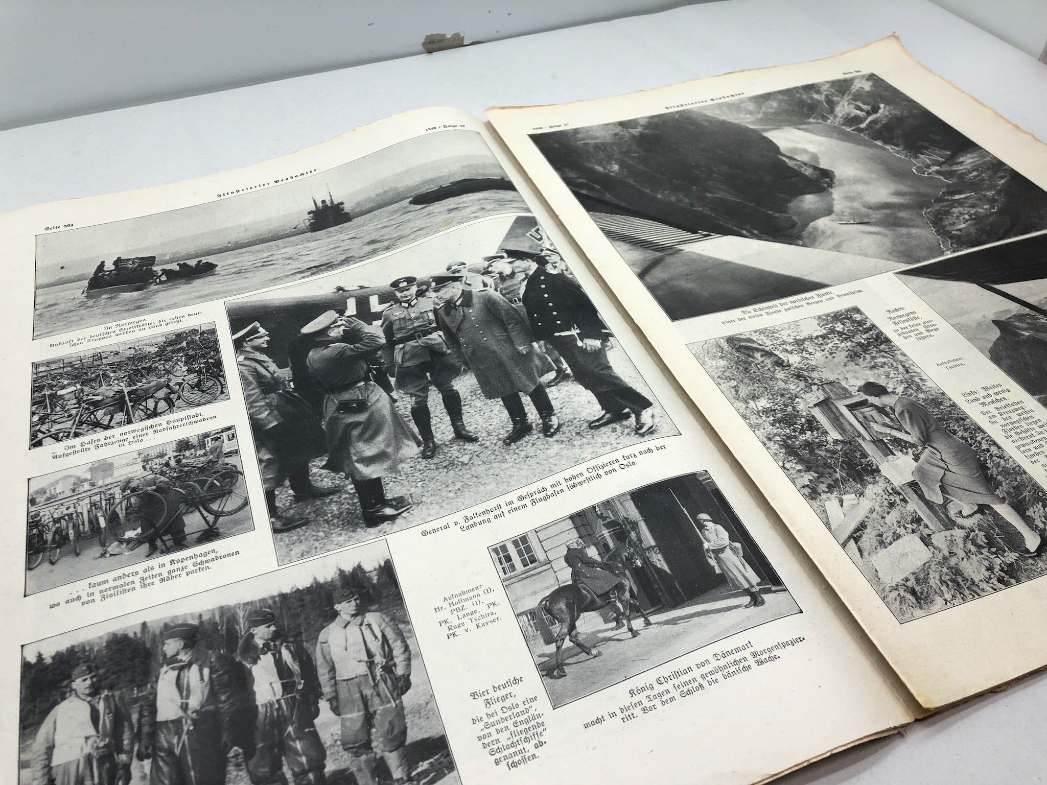 JB Juustrierter Beobachter NSDAP Magazine Original WW2 German - 25 April 1940 - The Militaria Shop