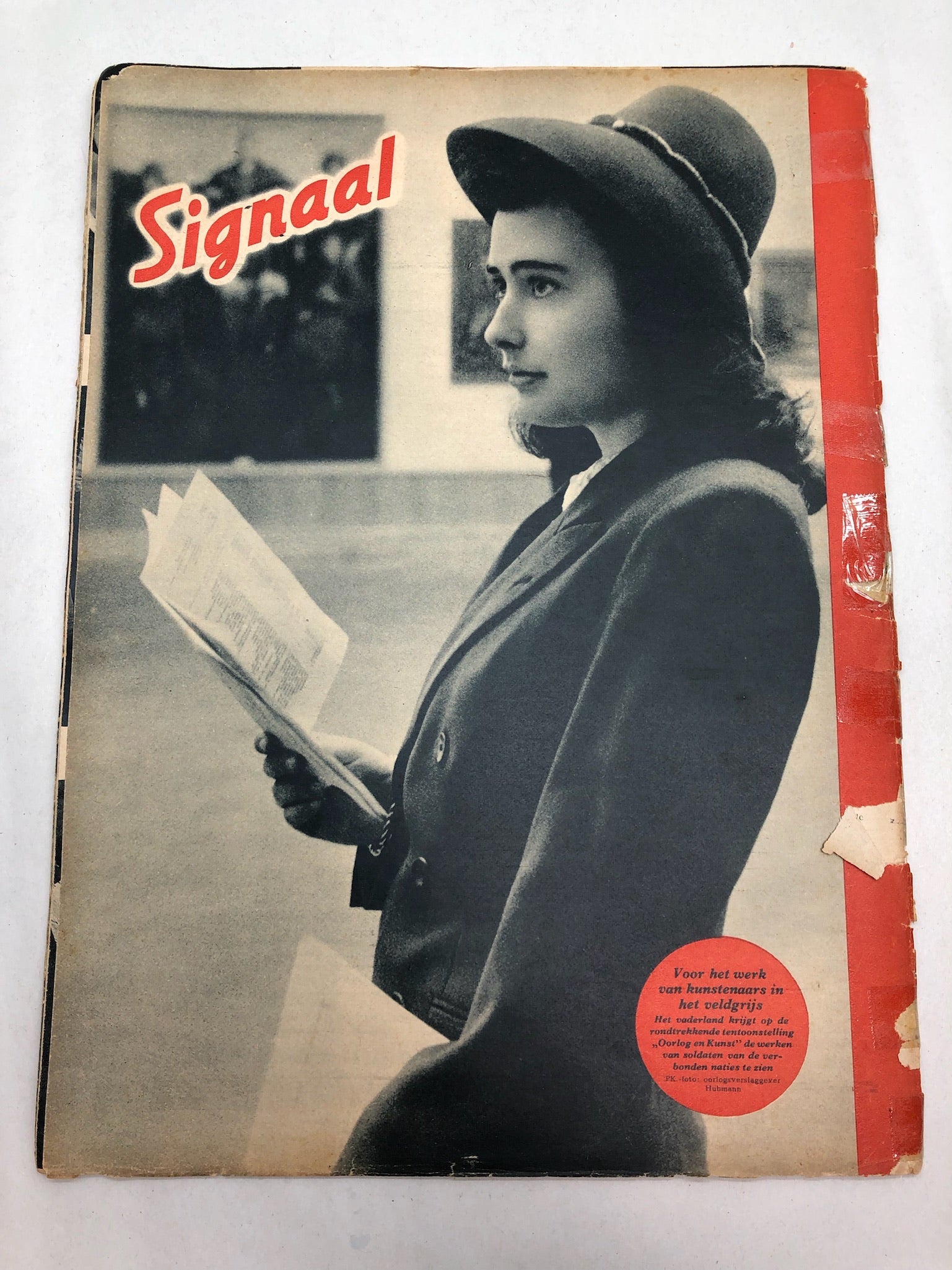 Original Dutch Language WW2 Propaganda Signaal Magazine - No.14 1943 - The Militaria Shop