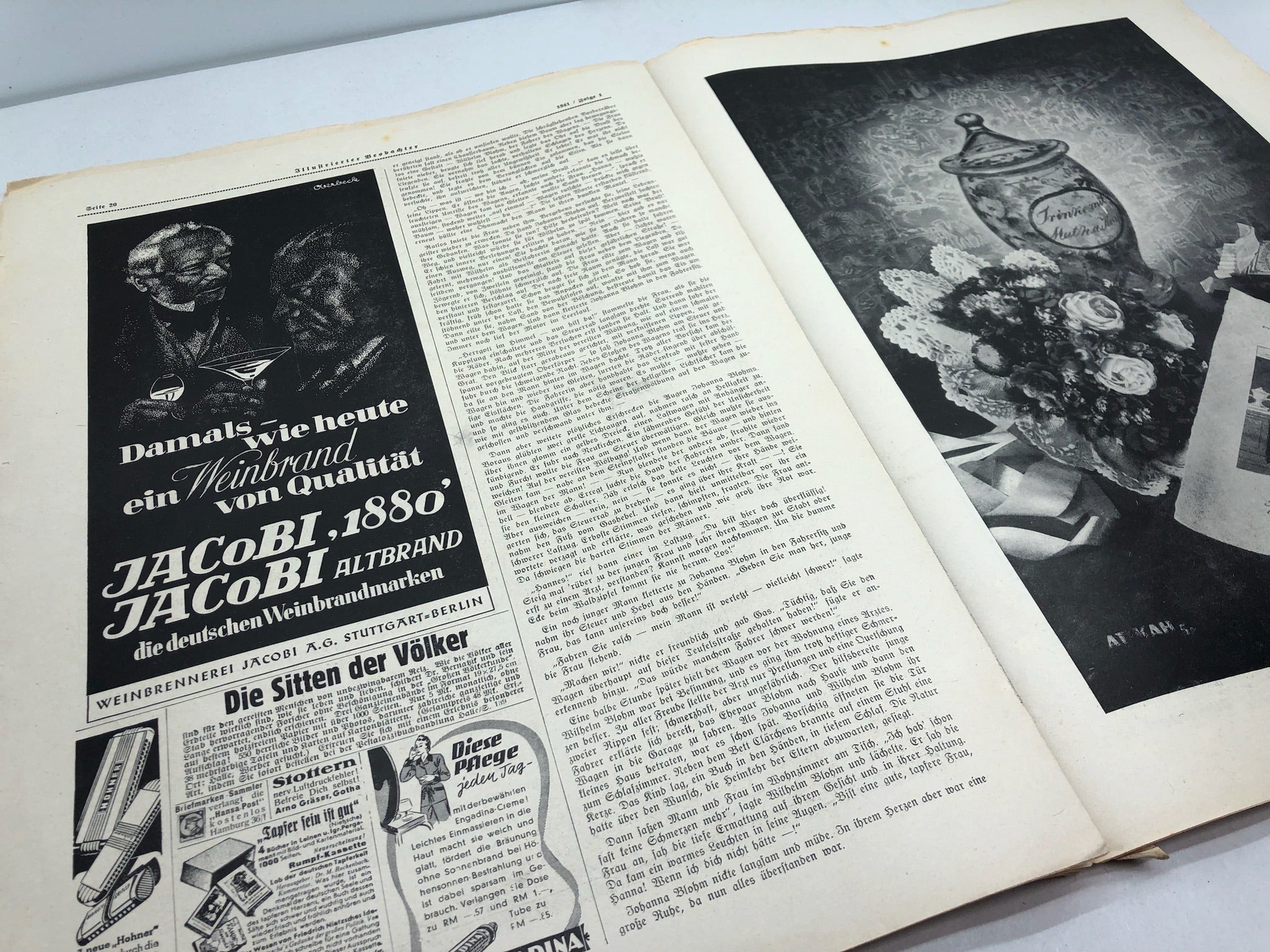 JB Juustrierter Beobachter NSDAP Magazine Original WW2 German - 2 January 1941 - The Militaria Shop