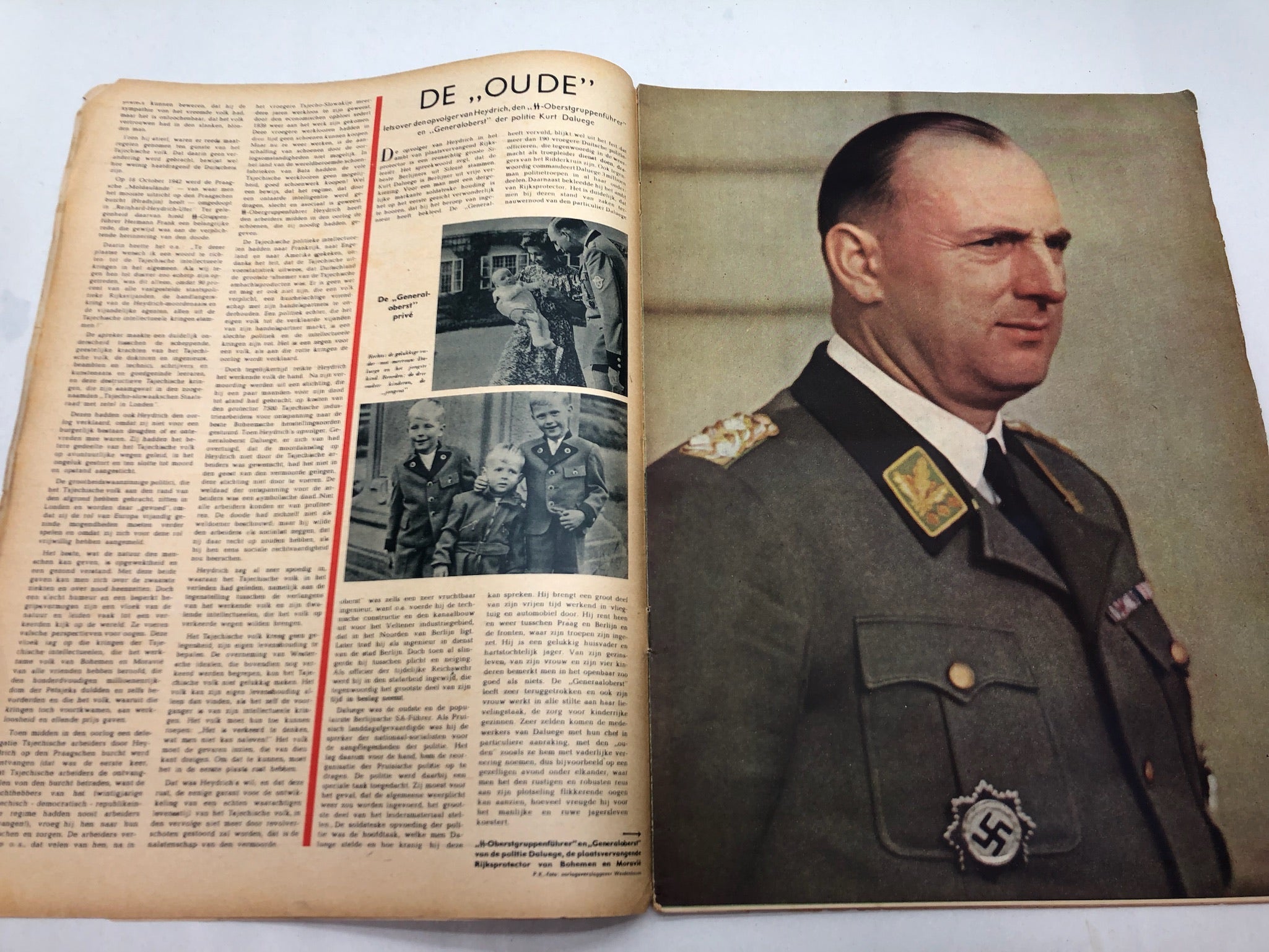 Original Dutch Language WW2 Propaganda Signaal Magazine - No.14 1943 - The Militaria Shop