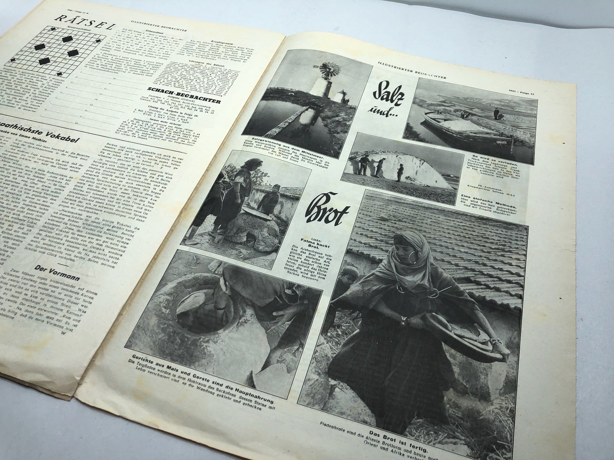 JB Juustrierter Beobachter NSDAP Magazine Original WW2 German - 18 March 1943 - The Militaria Shop