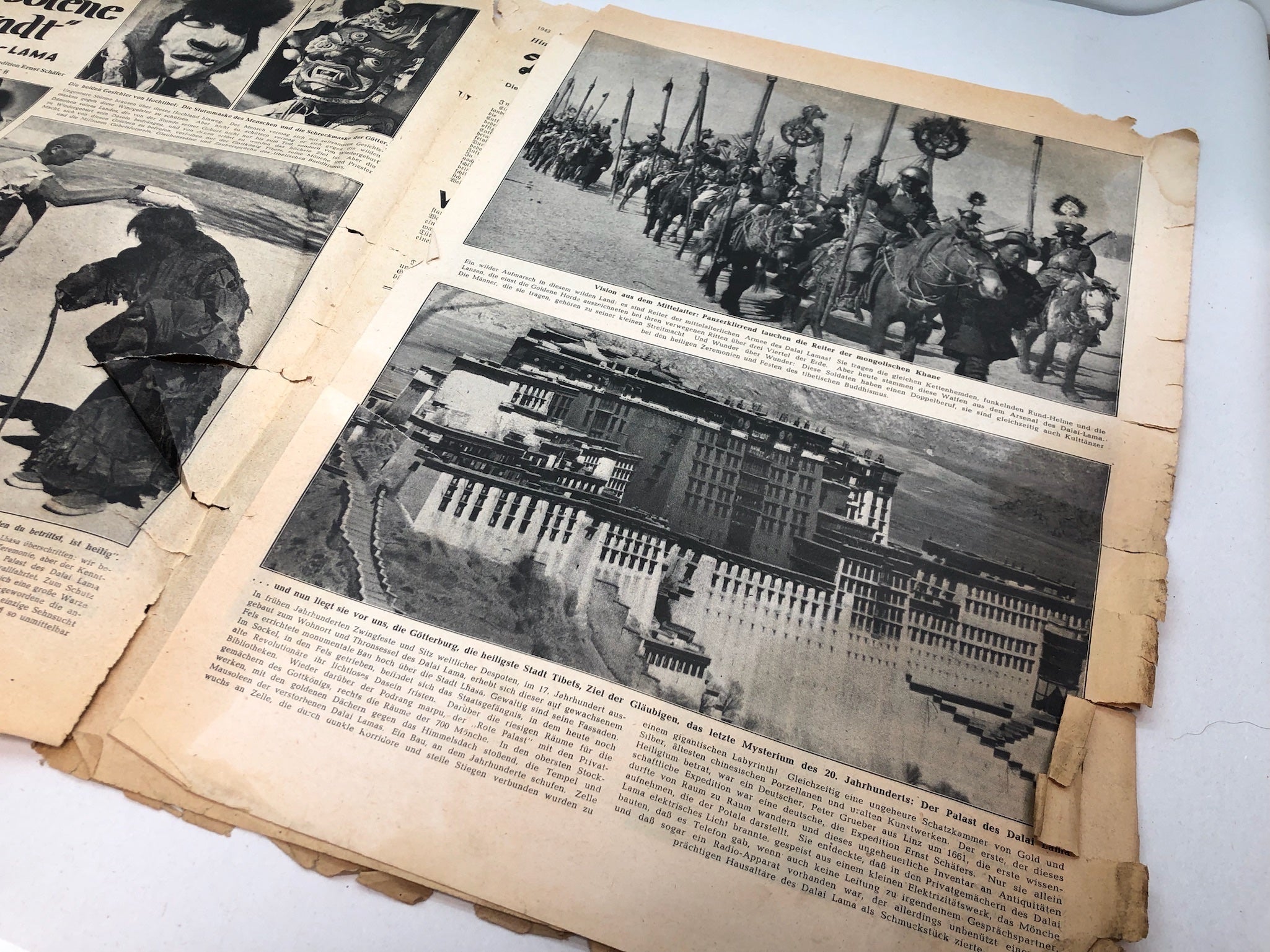 Original WW2 German Political Newspaper - 10th December 1942 - The Militaria Shop