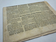 Lade das Bild in den Galerie-Viewer, Original WW2 German Heimatblatt Political Newspaper - January 19th 1940 - The Militaria Shop