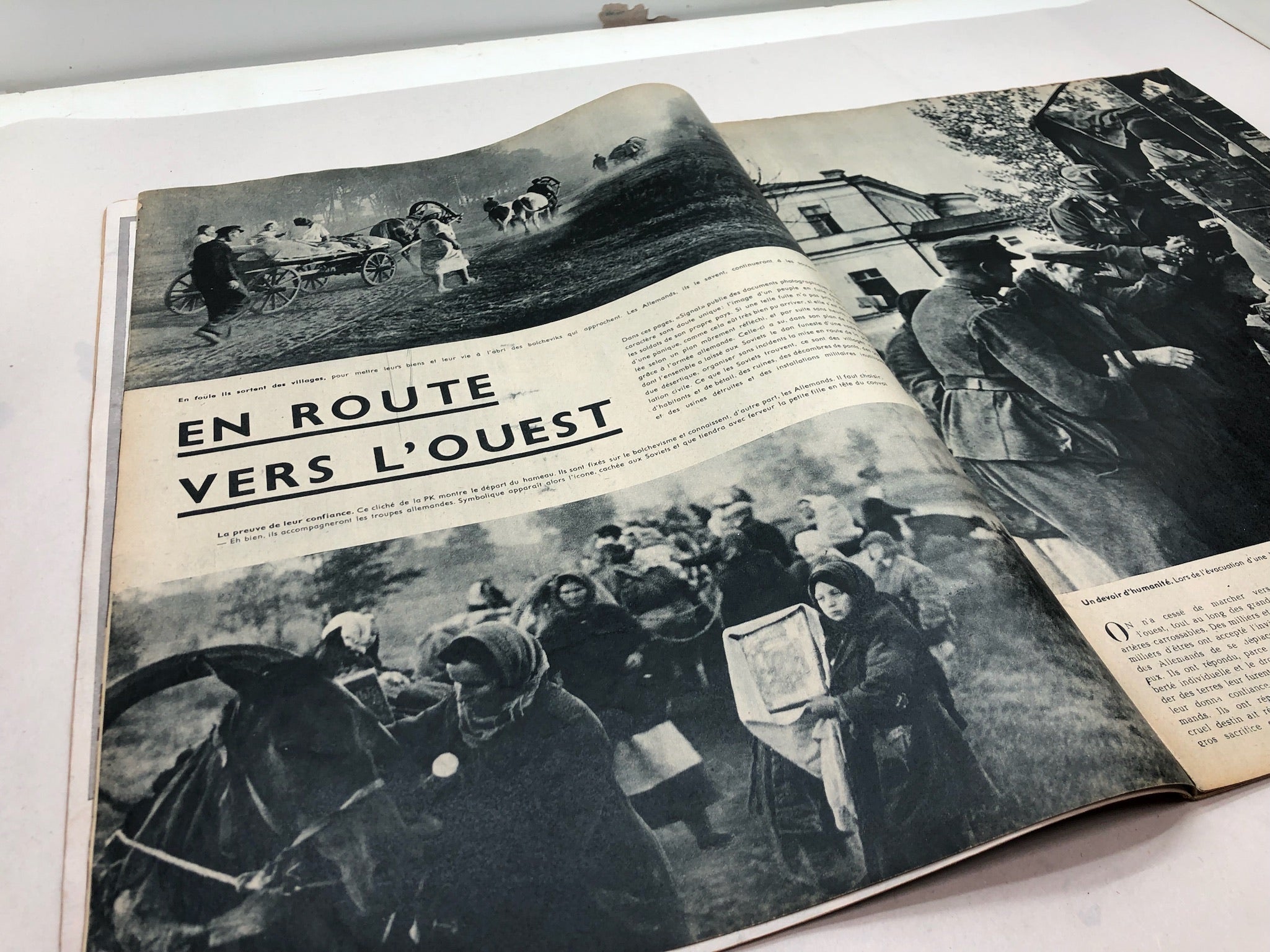 Original French Language WW2 Propaganda Signal Magazine - No.23 1943 - The Militaria Shop