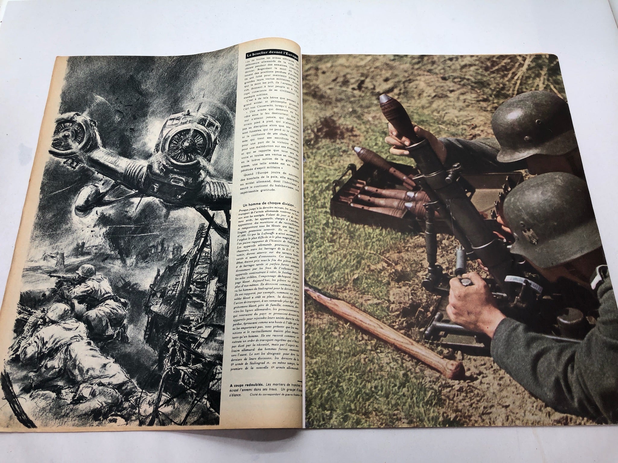 Original French Language WW2 Propaganda Signal Magazine - No.6 1943 - The Militaria Shop