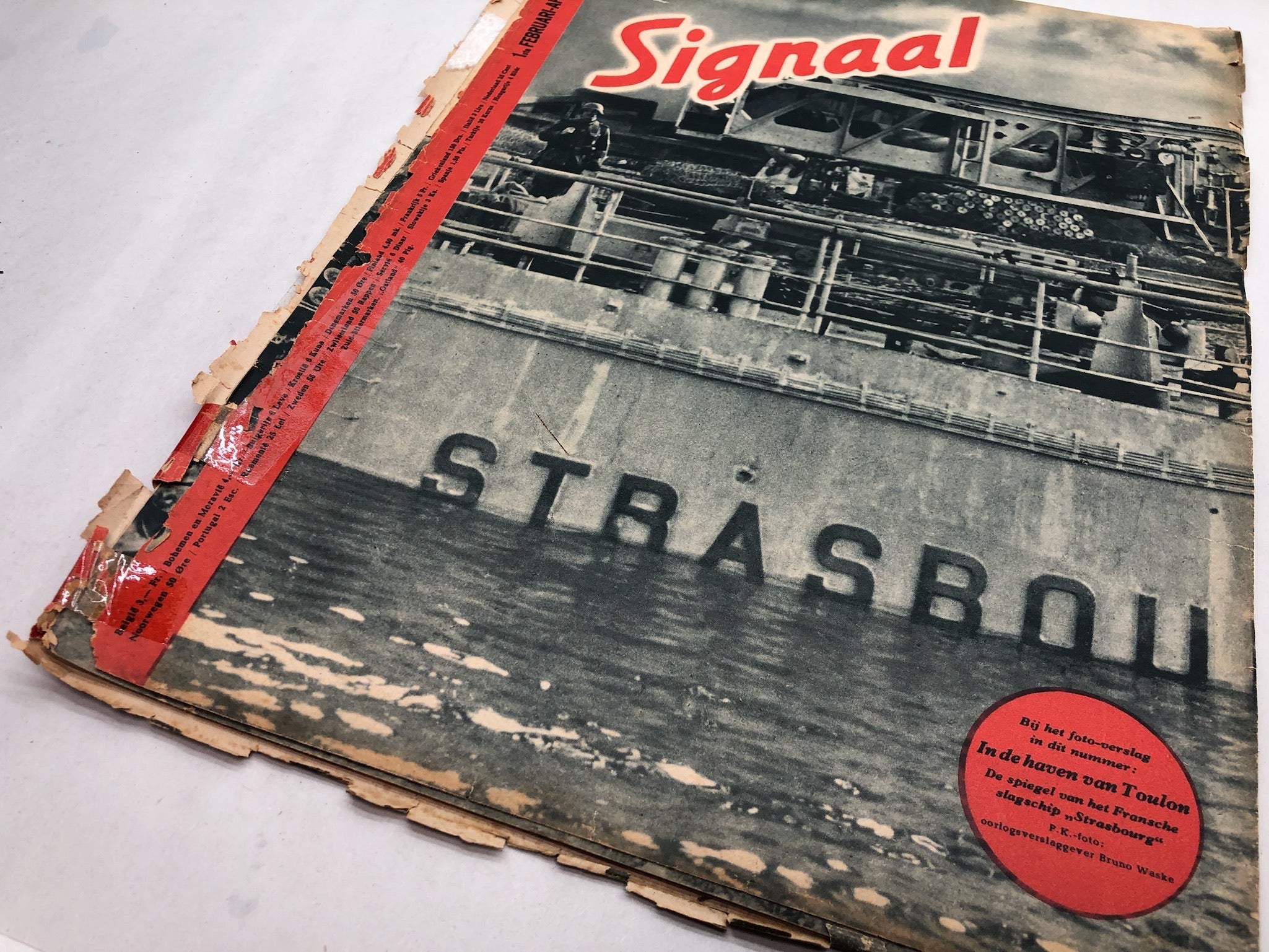 Original Dutch Language WW2 Propaganda Signaal Magazine - No.13 1943 - The Militaria Shop
