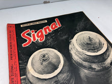 Lade das Bild in den Galerie-Viewer, Original French Language WW2 Propaganda Signal Magazine - No.3 1941 - The Militaria Shop