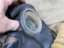 Charger l'image dans la galerie, Original WW2 British Army Long-Hose Gas Mask with Bag - The Militaria Shop