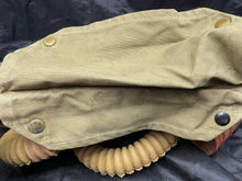 Charger l'image dans la galerie, Original WW2 British Army Long-Hose Gas Mask with Bag - The Militaria Shop