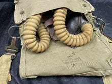 Charger l'image dans la galerie, Original WW2 British Army Long-Hose Gas Mask with Bag - The Militaria Shop