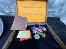 Load image into Gallery viewer, WW2 British Home Front & Army Family Group, Wardens Helmet - Medals etc