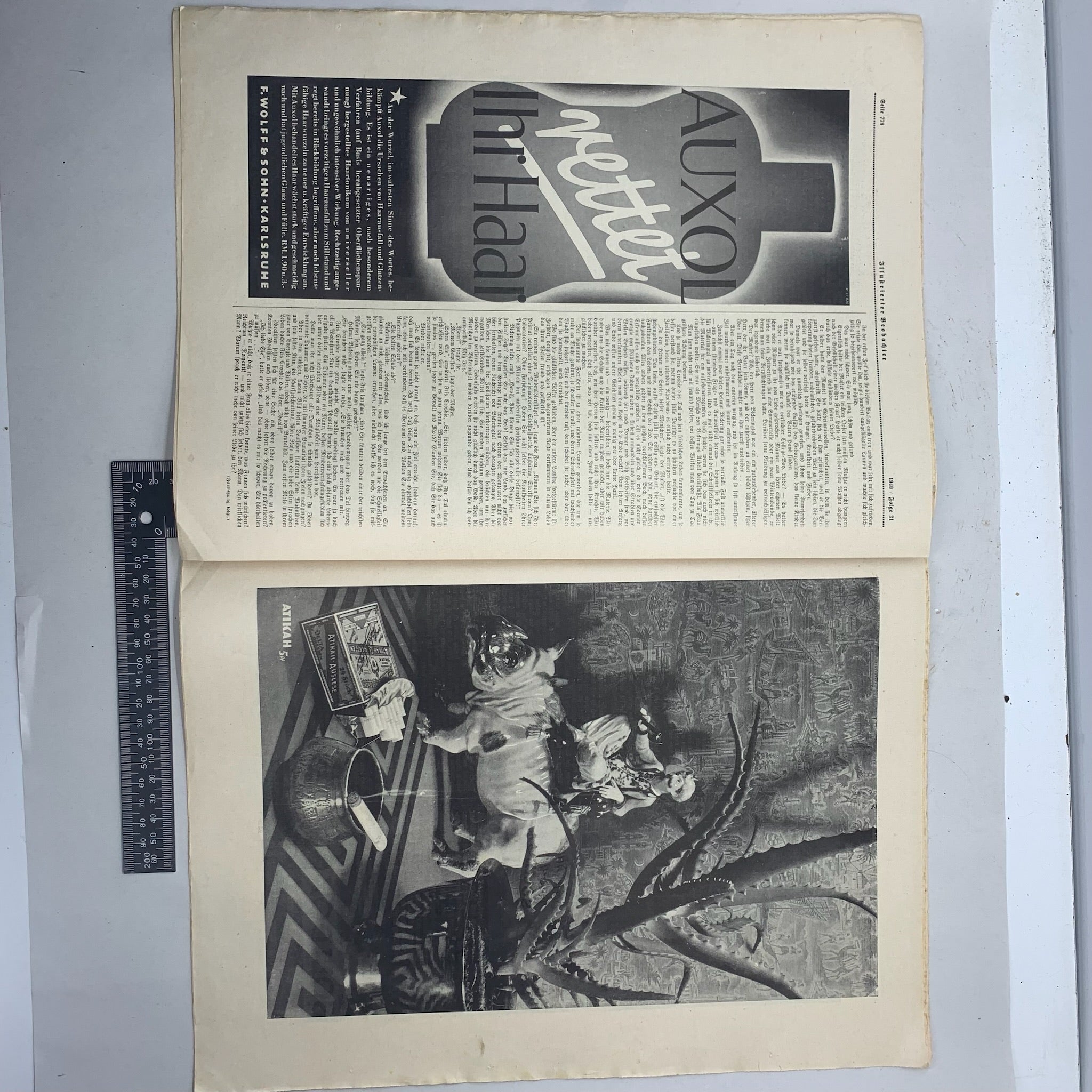 JB Juustrierter Beobachter NSDAP Magazine Original WW2 German - 1st August 1940 - The Militaria Shop