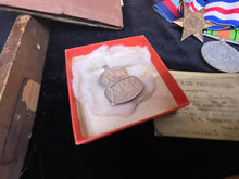Load image into Gallery viewer, WW2 British Home Front & Army Family Group, Wardens Helmet - Medals etc