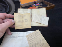 Load image into Gallery viewer, WW2 British Home Front & Army Family Group, Wardens Helmet - Medals etc