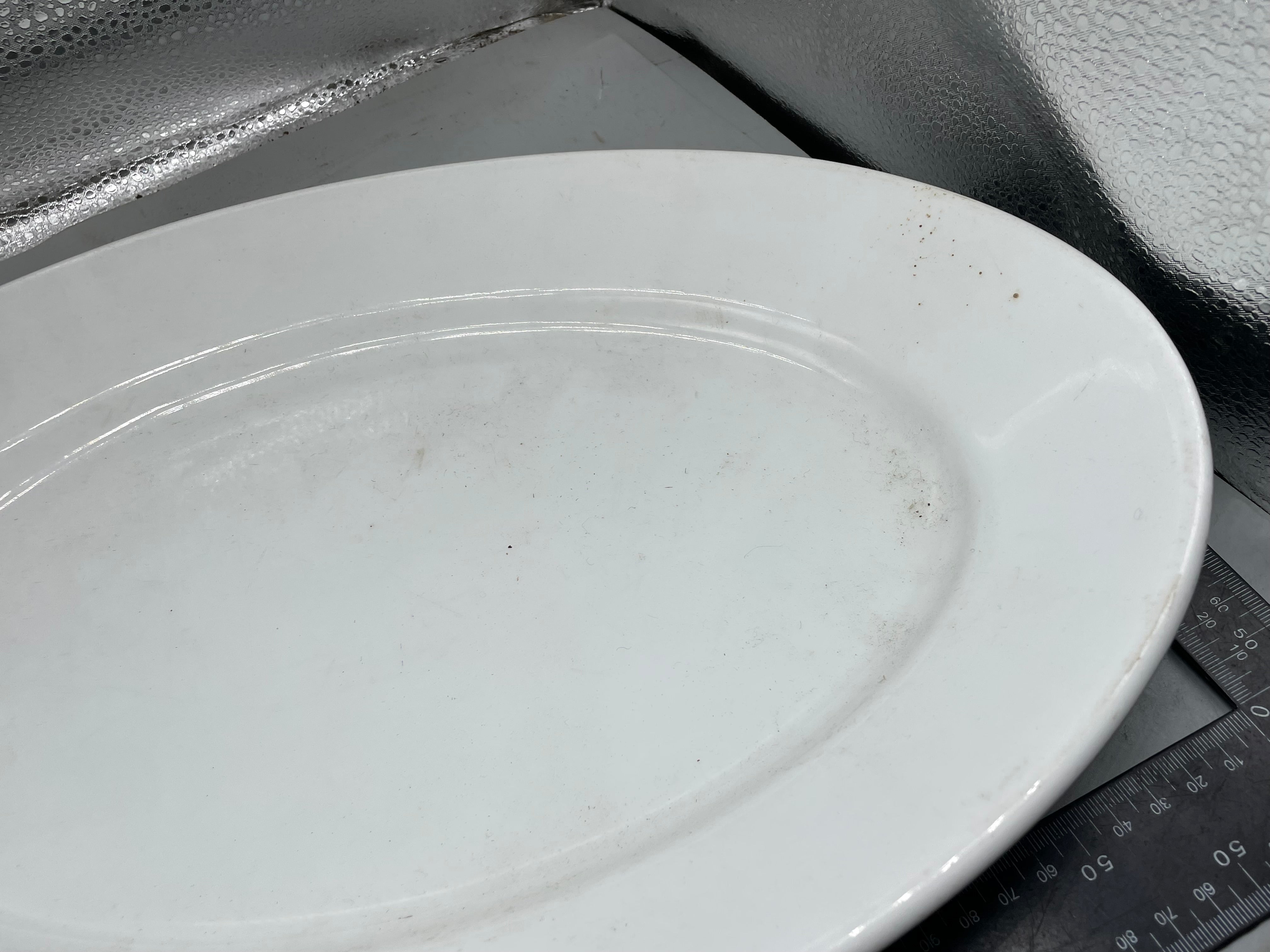 Original WW2 German Luftwaffe Porcelain Serving Platter - Dated 1940 - The Militaria Shop