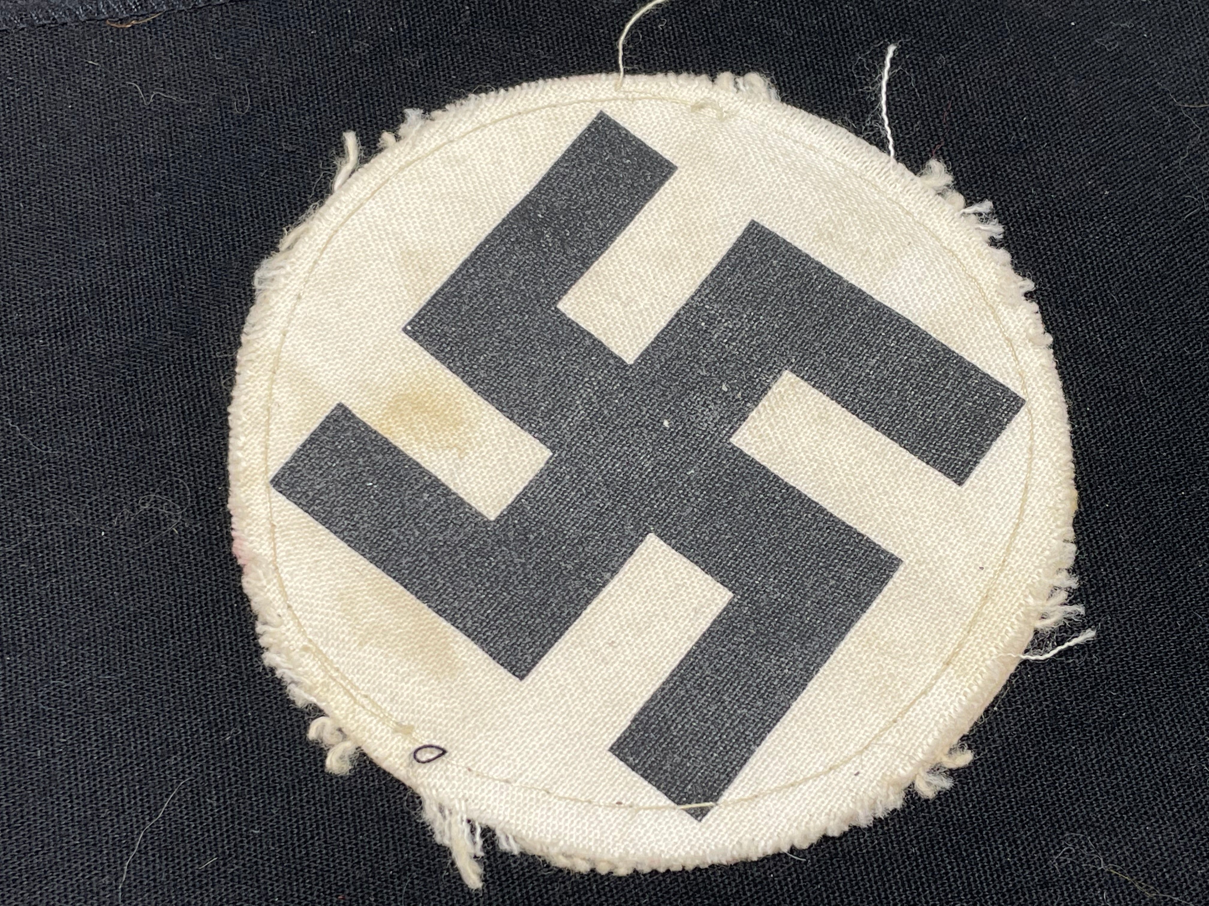 WW2 German Black Armband - The Militaria Shop