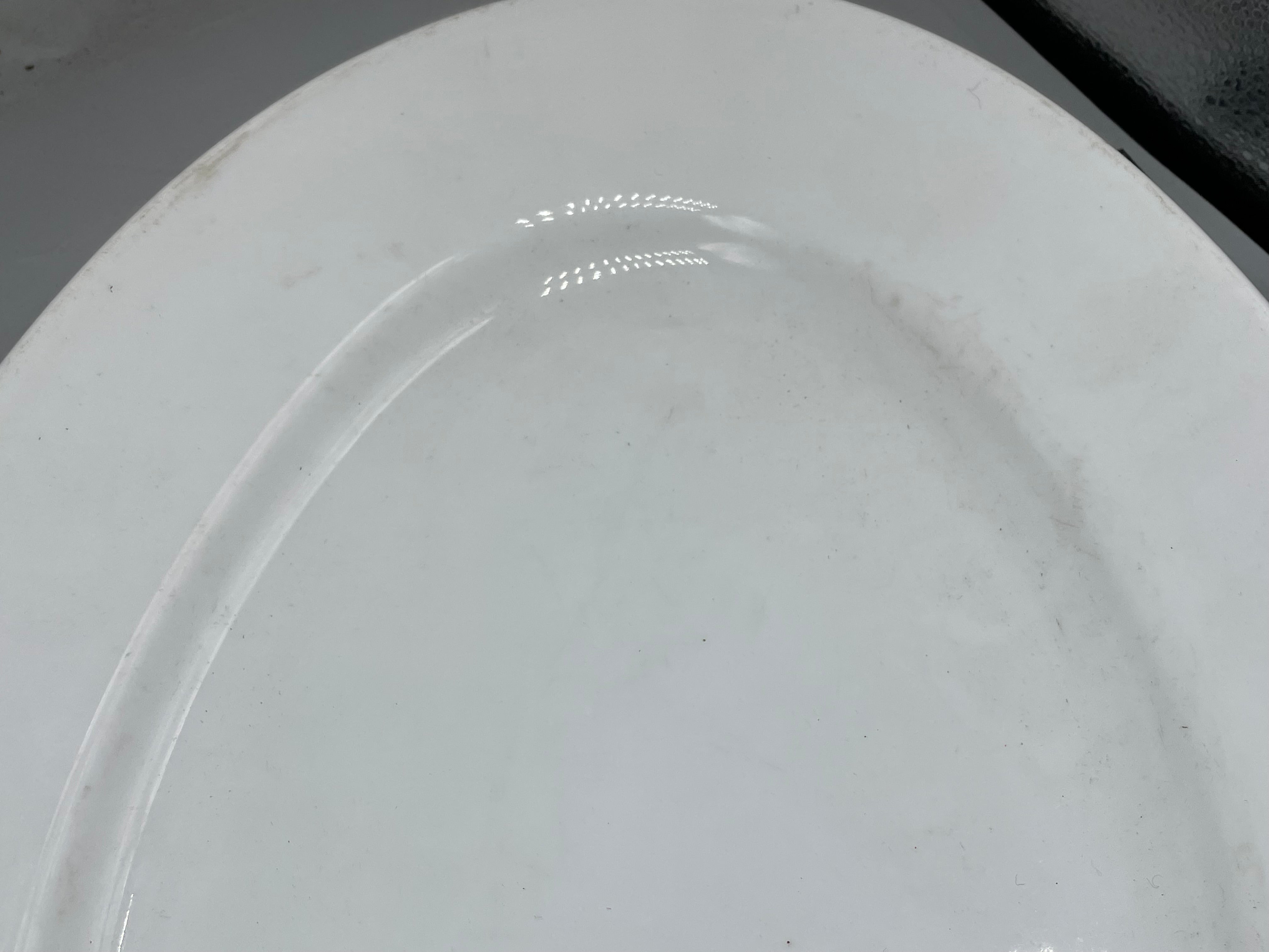 Original WW2 German Luftwaffe Porcelain Serving Platter - Dated 1940 - The Militaria Shop