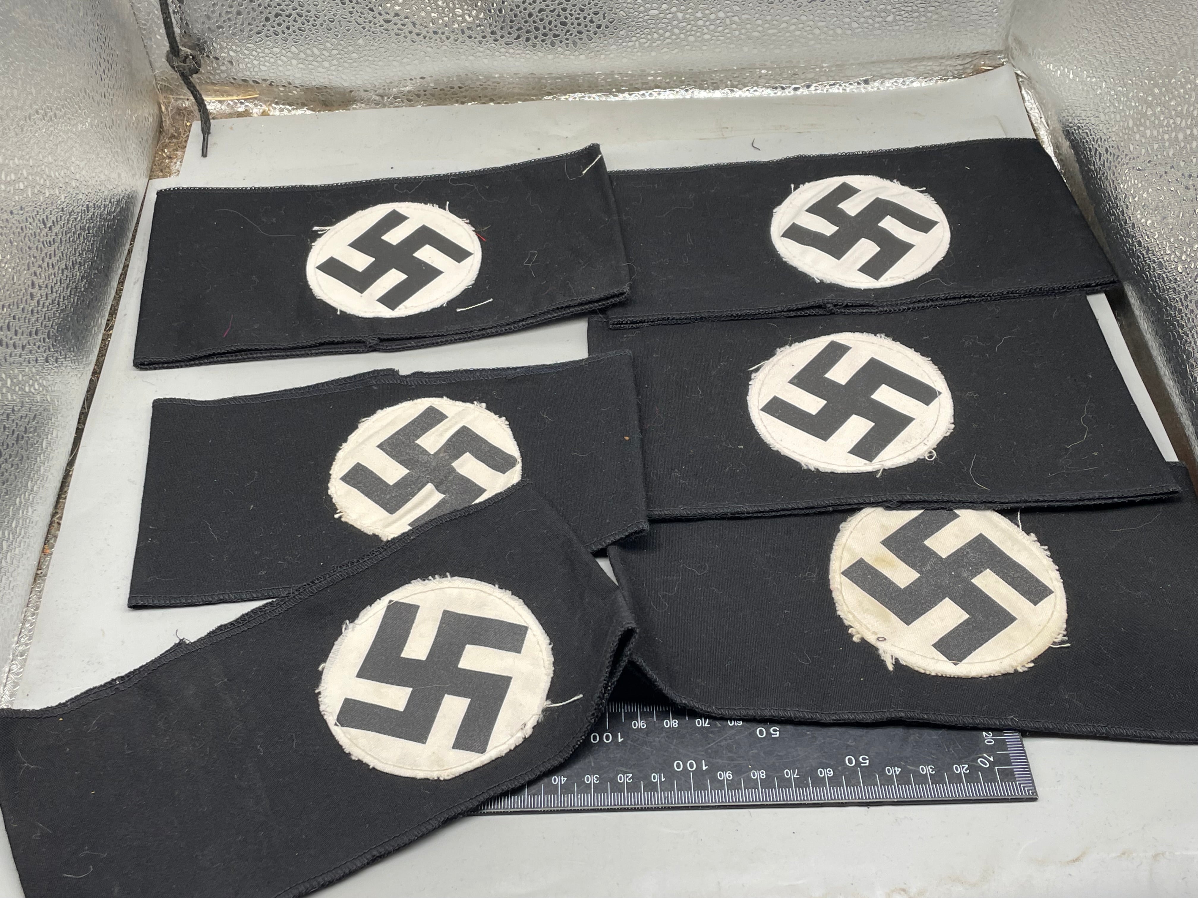 WW2 German Black Armband - The Militaria Shop