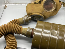 Load image into Gallery viewer, Original 1938 Dated Czech Army Gas Mask with Filter - The Militaria Shop