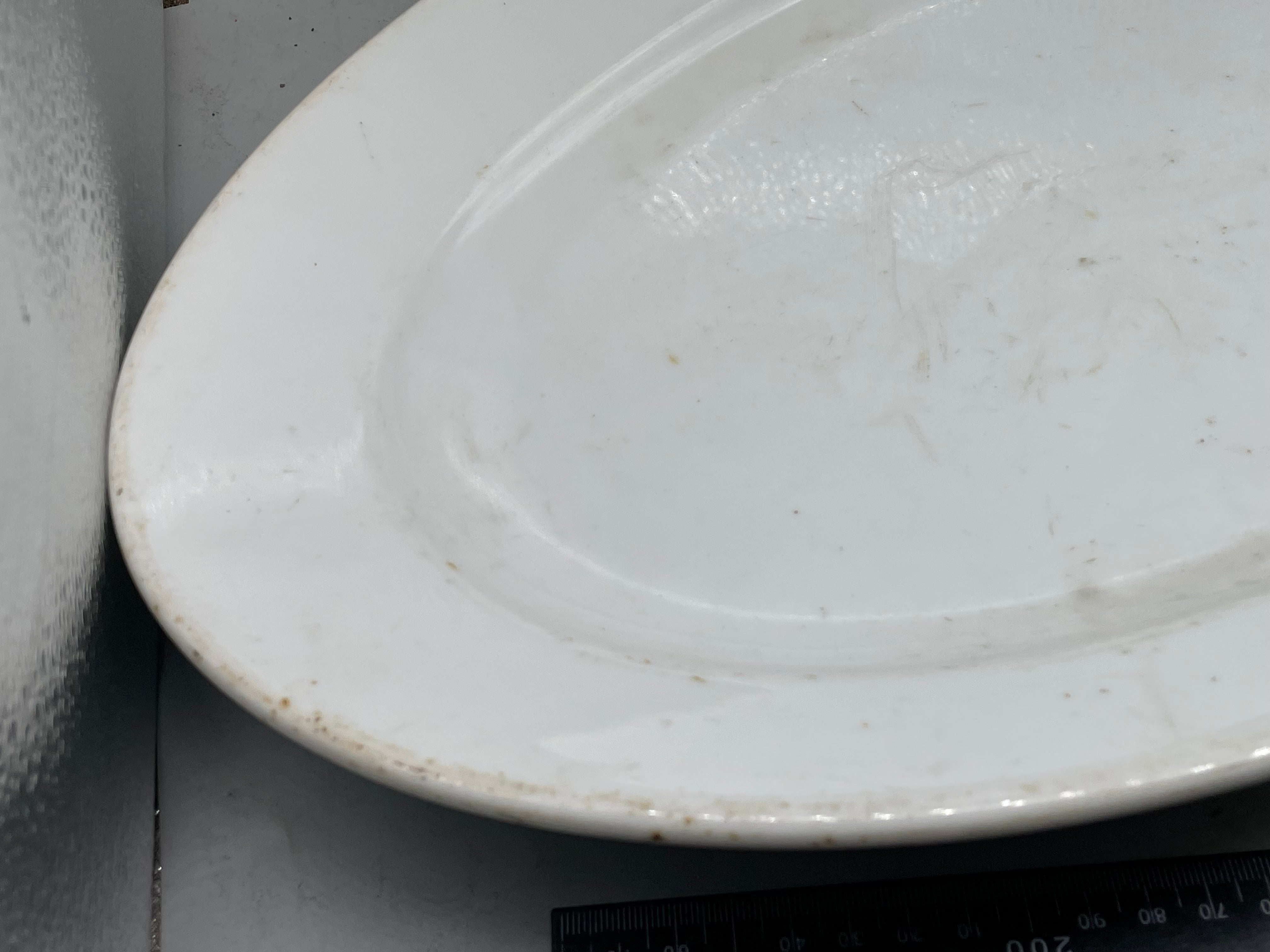 Original WW2 German Luftwaffe Porcelain Serving Platter - Dated 1939 - The Militaria Shop
