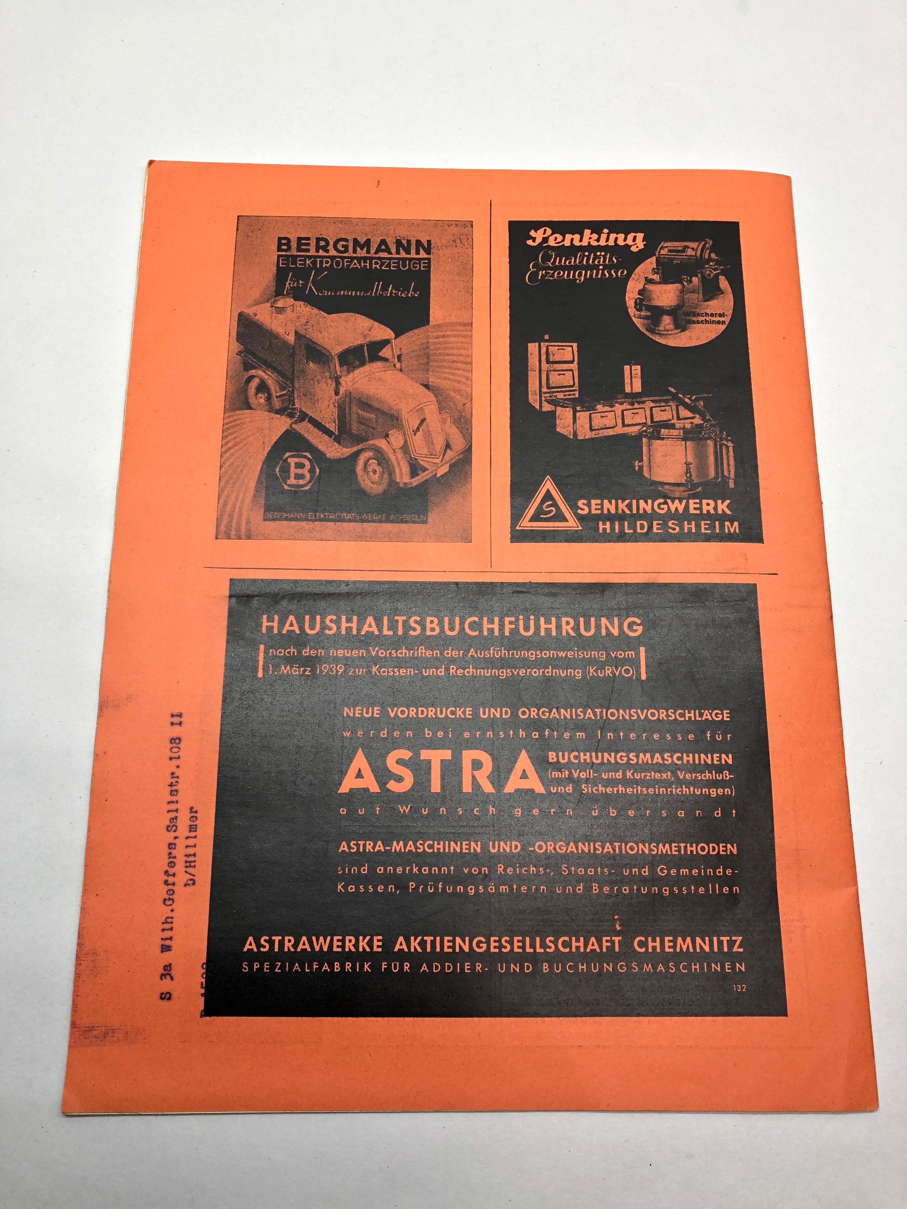 Original WW2 German Political Local Magazine / Newspaper - The Militaria Shop