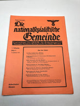 Charger l'image dans la galerie, Original WW2 German Political Local Magazine / Newspaper